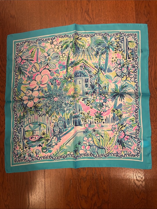 Lilly Pulitzer Accessories - Lilly Pulitzer Silk Scarf NWT